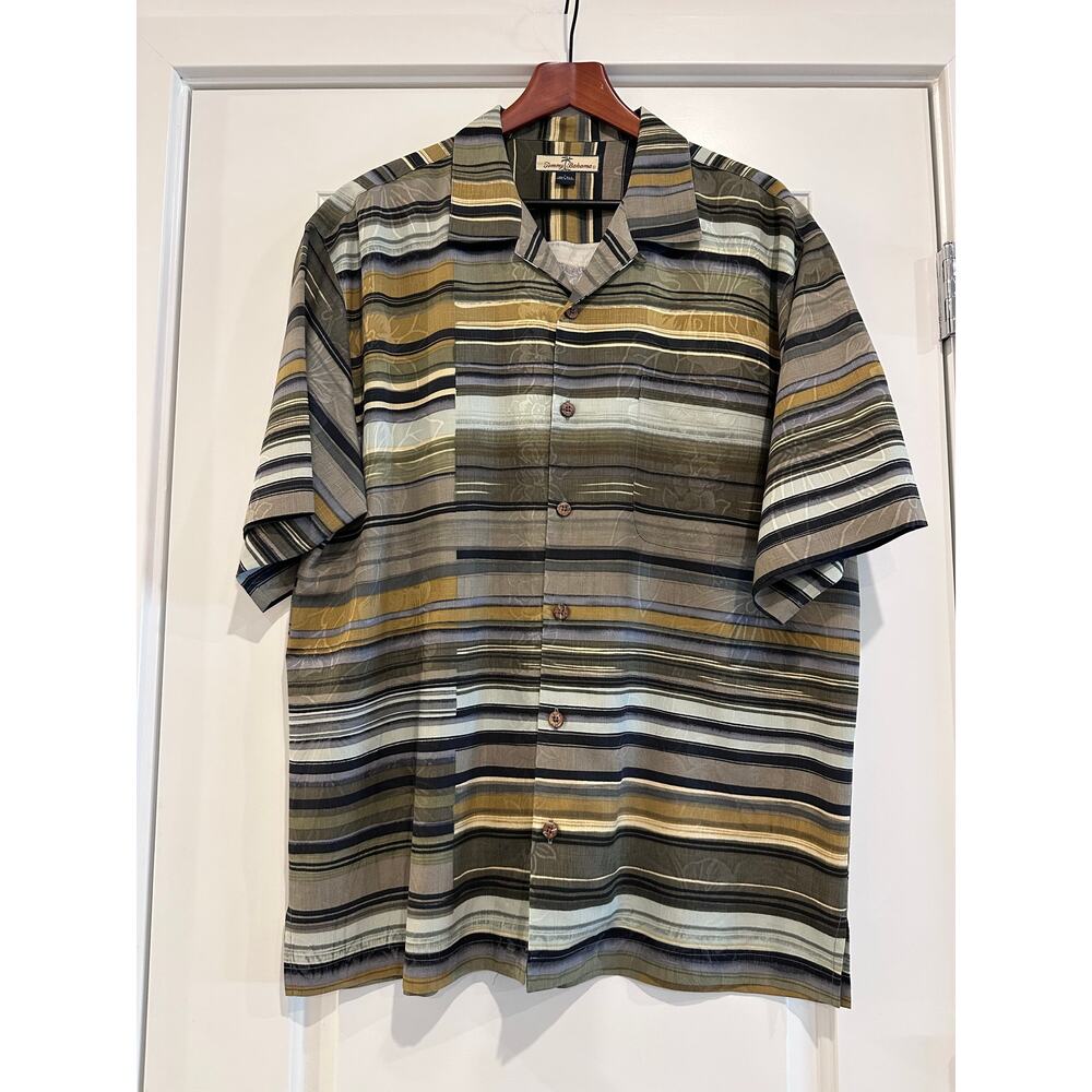 Tommy Bahama 100% Silk Shirt L